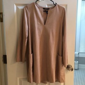 Pink/Mauve suede BCBG dress!